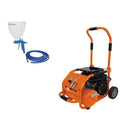 PFT Air Compressor & Refina Hopper Package